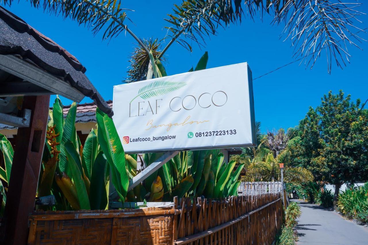 Leaf Coco Bungalow Gili Air Exterior photo