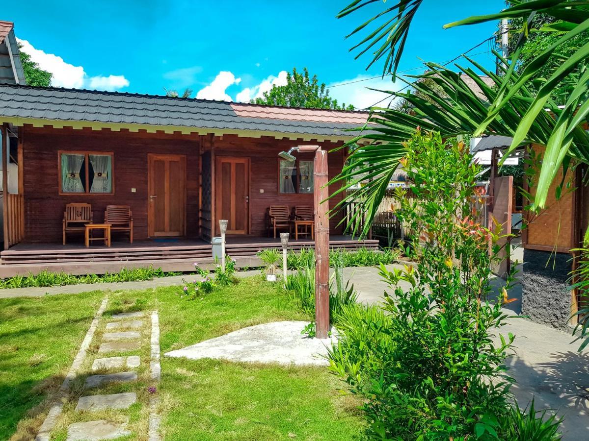 Leaf Coco Bungalow Gili Air Exterior photo